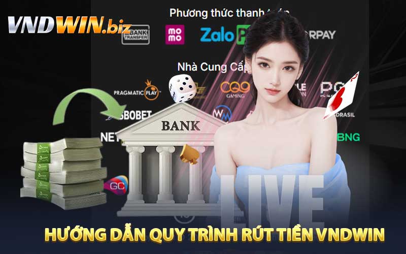 Hướng dẫn quy trình rút tiền VNDWIN