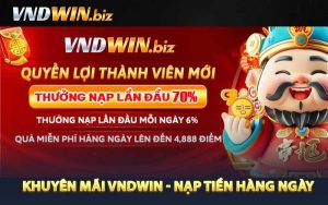 Khuyến Mãi VNDWIN - Nạp tiền hàng ngày